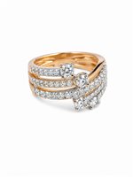 Anello Davite & Delucchi Donna in Oro rosa Diamante AA 032405